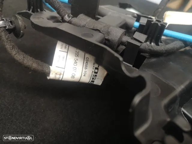 Fechadura da porta frente direita com mecanismo original Mercedes W205 C-Class 2014+ - 7