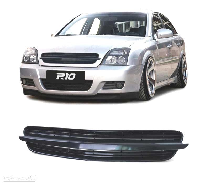 GRELHA FRONTAL OPEL VECTRA C 02-05 PRETO - 1