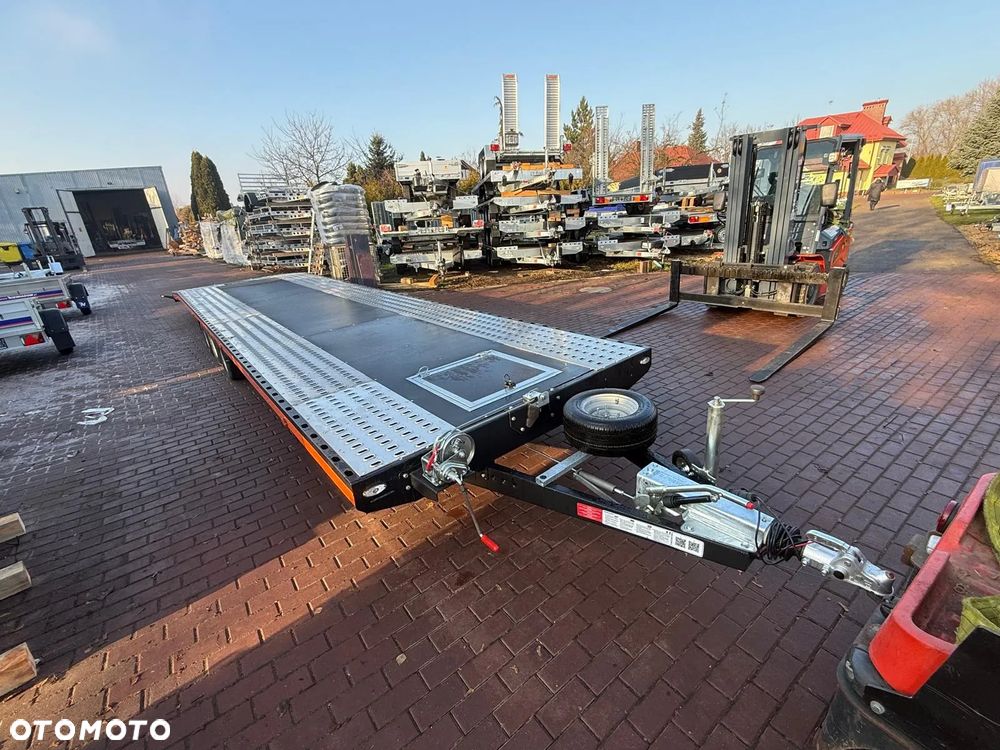 Niewiadów Laweta Boro Indiana Premium Color I3585M 8.5x2.1 dwa auta 3 osie koła 195/55R10c  Częstochowa od ręki - 2