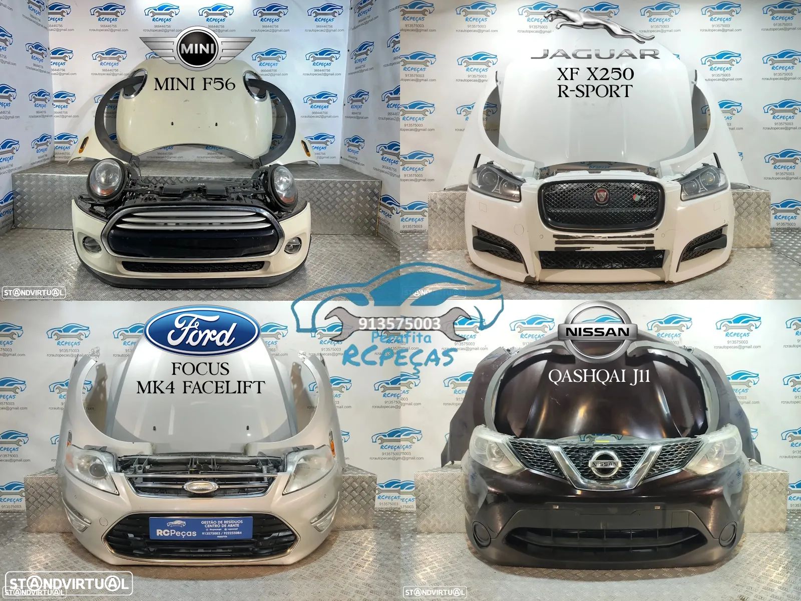 Frentes Completas Multimarca - Renault | Citroen | Peugeot | Nissan | Porsche | Opel | Mini | Alfa Romeo | Skoda | Seat - 1