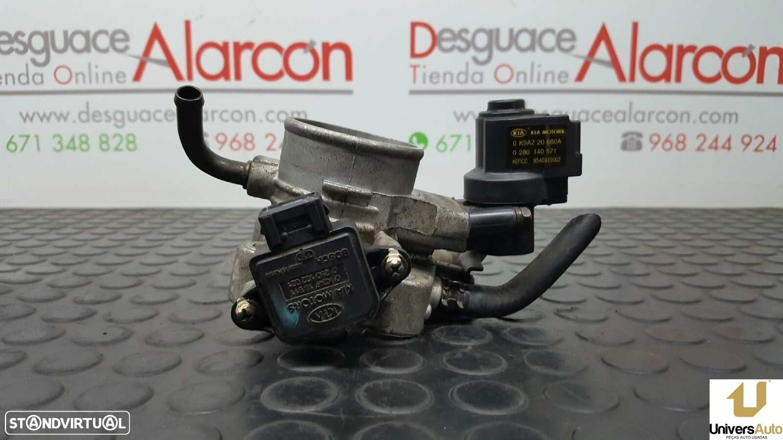 CORPO DE BORBOLETAS KIA SHUMA II 1.6 RS 5 BERLINA - 3