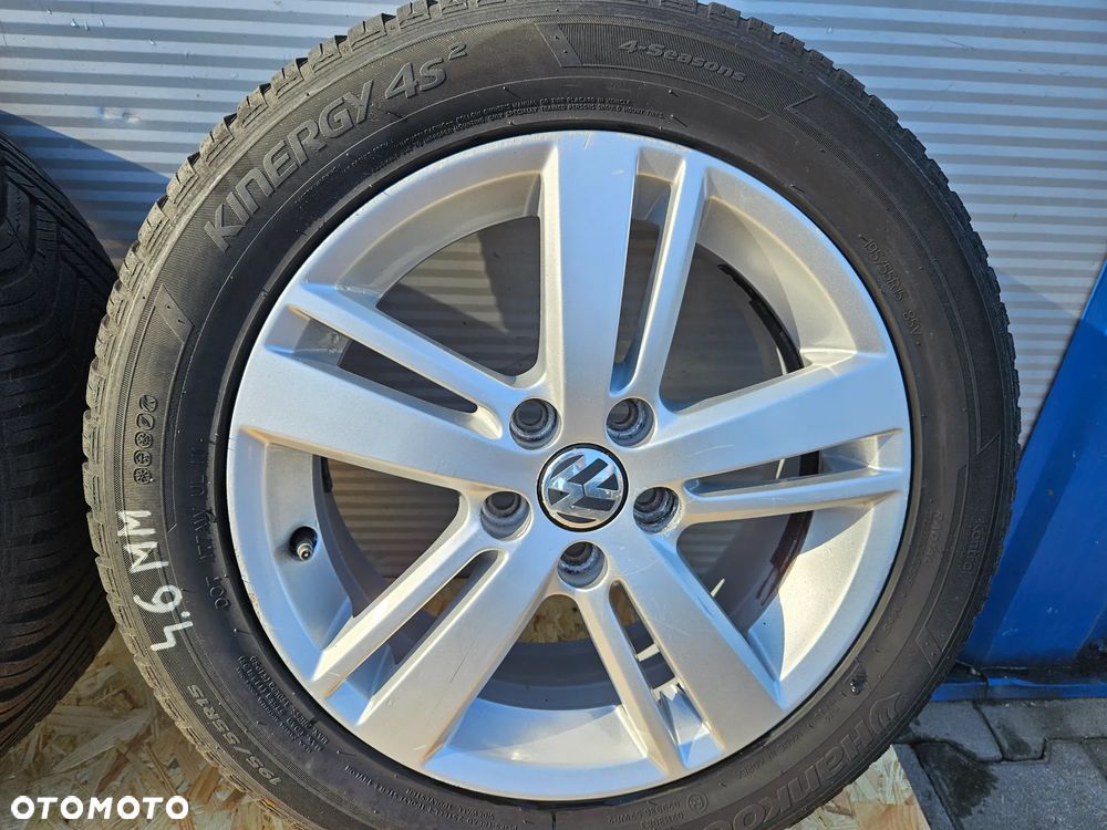 vw polo V koła felgi aluminiowe 15 6R0601025AC - 8