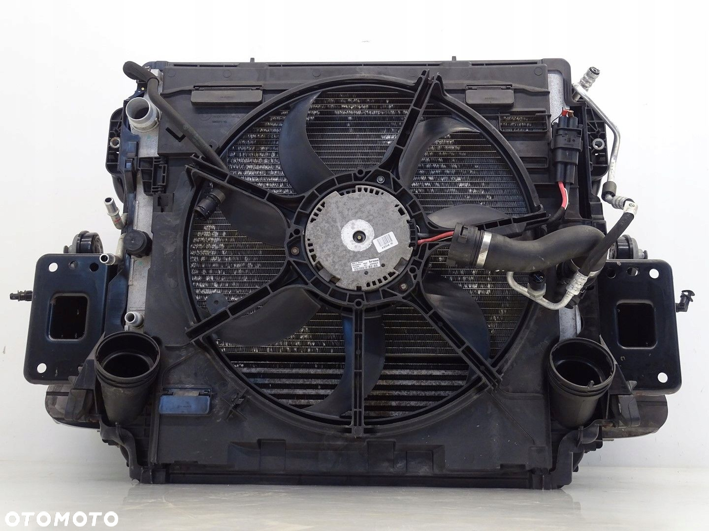 KPL PAS PRZÓD PRZEDNI CHŁODNICE BELKA WENTYLATOR BMW X5 E70 LIFT 3.0D N57 - 7