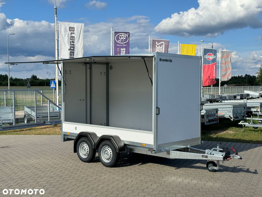 Brenderup Cargo CD300TB 300x155x185 cm 2000 kg drzwi + klapa - 8