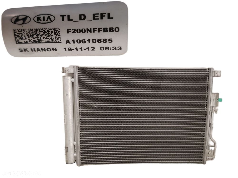 ORYGINALNA CHŁODNICA KLIMATYZACJI  KIA SPORTAGE IV 4 16-21r HYUDAI TUCSON III 3 F200NFFBB0 A10610685 - 1