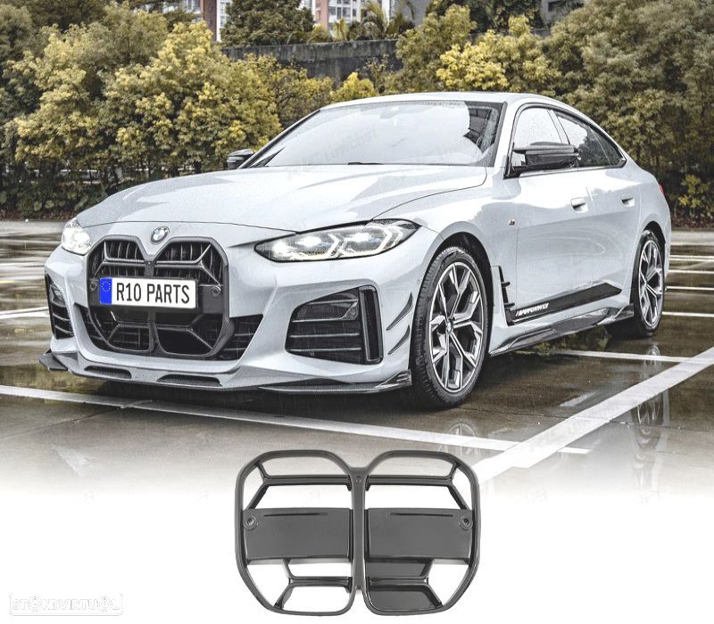 GRELHAS BMW G22 G23 20-24 LOOK CS PRETO BRILHANTE - 1