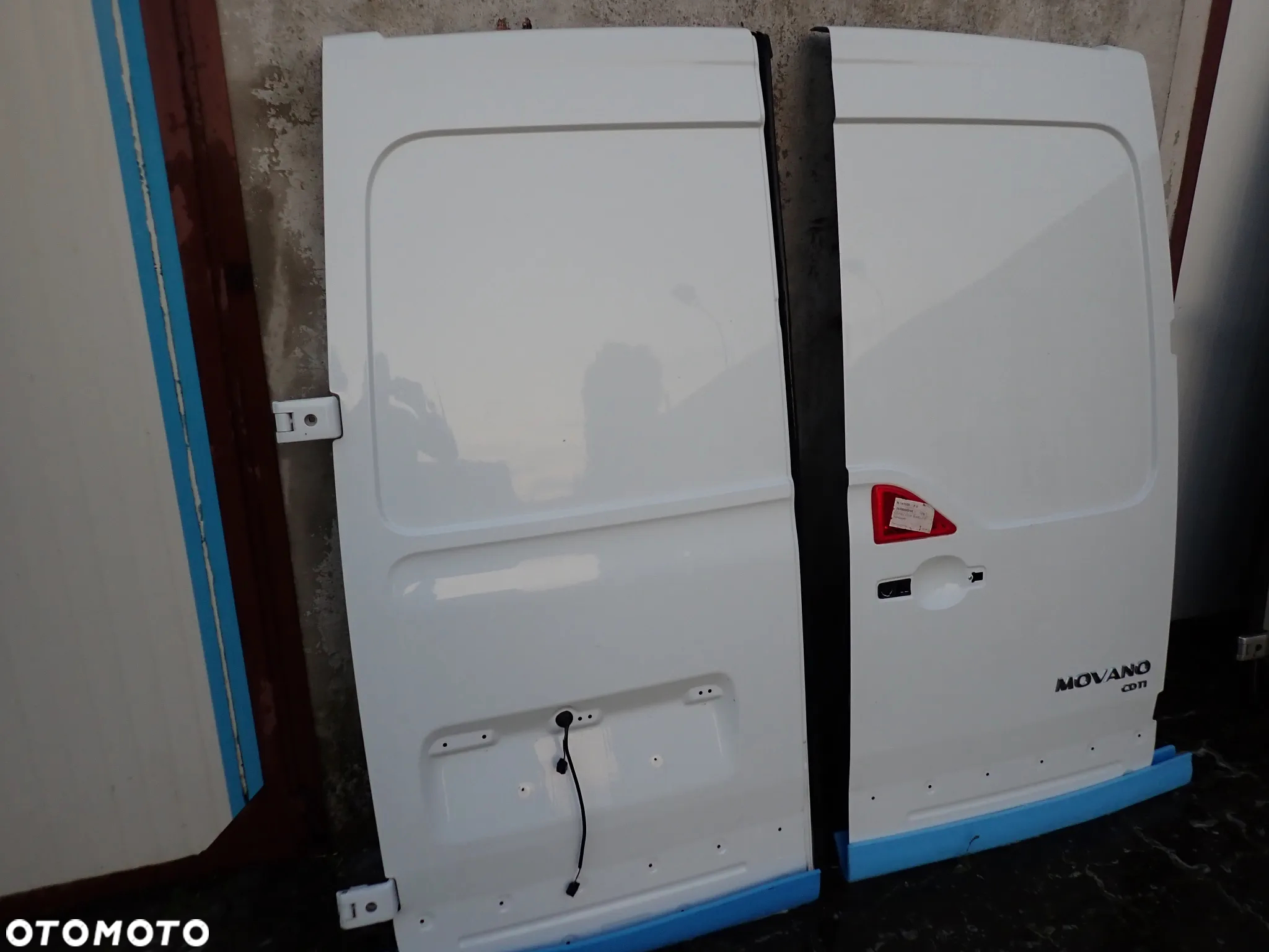 Master 3 4 Movano NV400 Drzwi Tylne Model L1H1 L2H1 Białe - 3