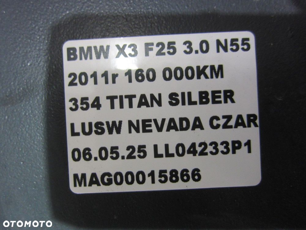 BMW X3 F25 HAK HOLOWNICZY THULE BEZ KULI - 12