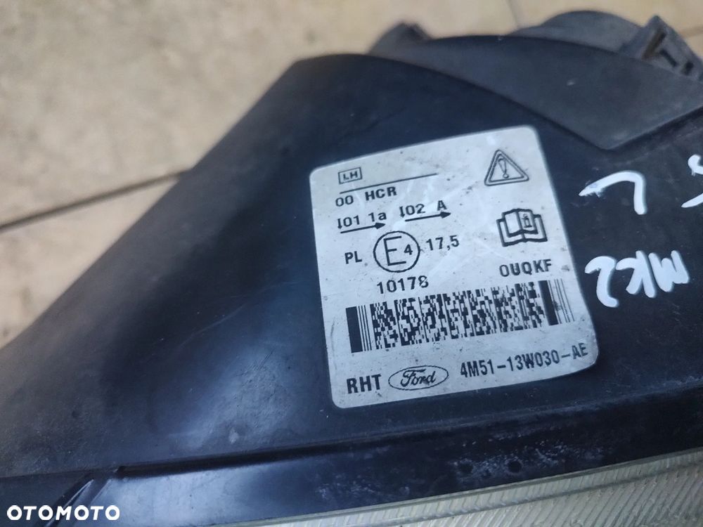 FORD FOCUS MK2 LAMPA PRZÓD LEWA PRAWA 4M51-13W030-AE - 7