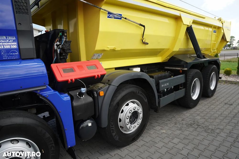 MAN TGS 35.460 / 8x4 / REAR TIPPER / HYDRAULIC FLAP / NAVI / AUTOMATIC - 20
