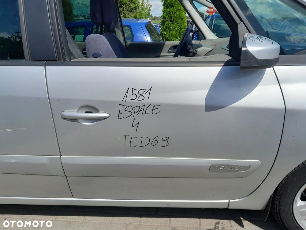 RENAULT ESPACE IV DRZWI PRAWE PRZEDNIE PRAWY PRZÓD KOLOR: TED69 - 1