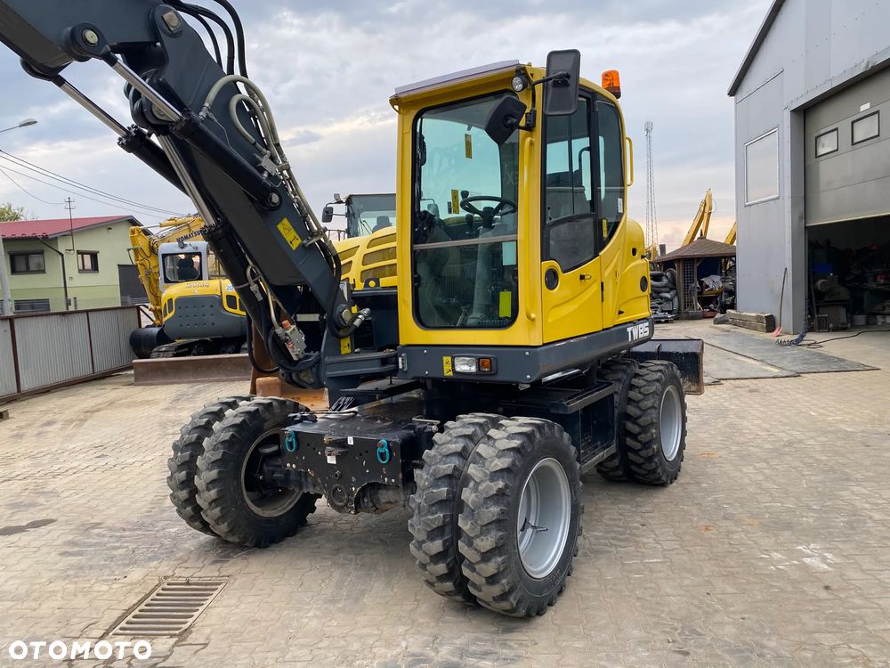 Terex TW85, GŁOWICA POWERTILT, 2 ŁYŻKI, RAMIĘ 3X ŁAMANE, KRÓTKI TYŁ, Z NIEMIEC, SUPER STAN, - 28