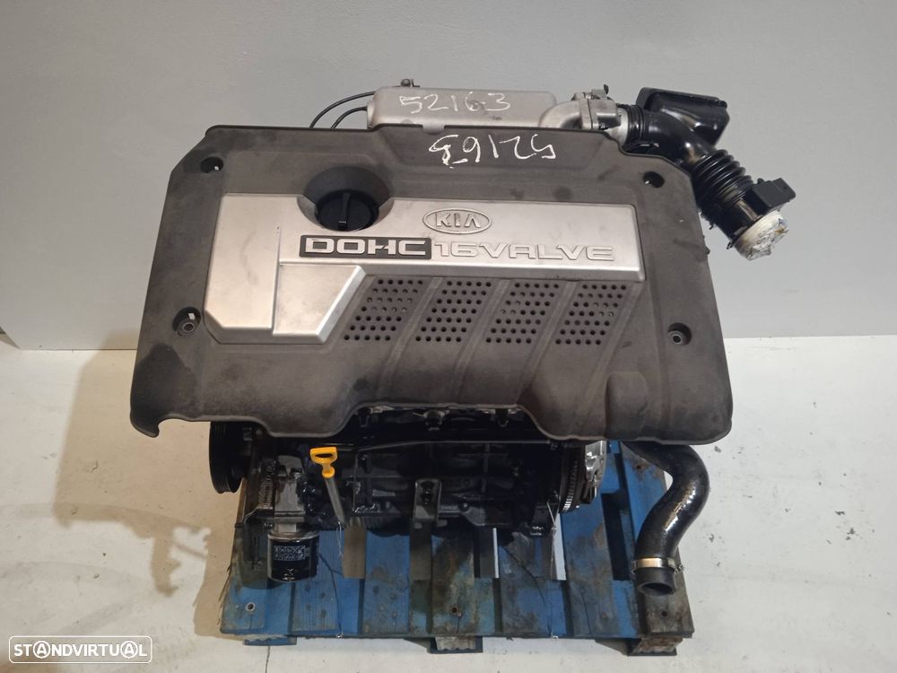 MOTOR COMPLETO KIA SPORTAGE 2.0 141CV REFª: G4GC - 2