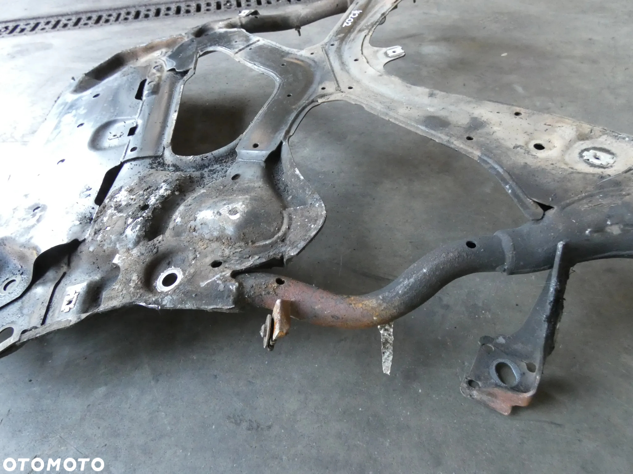 AUDI A4 B9 WÓZEK BELKA SILNIKA SANKI PRZÓD 8W2399347G H202 - 5
