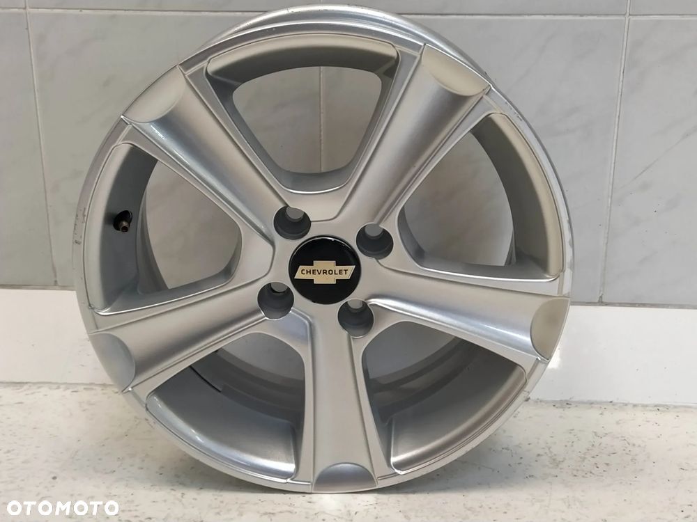 CHEVROLET AVEO I II  SPARK II III DAEWOO KALOS I FELGA ALUMINIOWA 6,5X15 R15 4X100 ET40 - 2