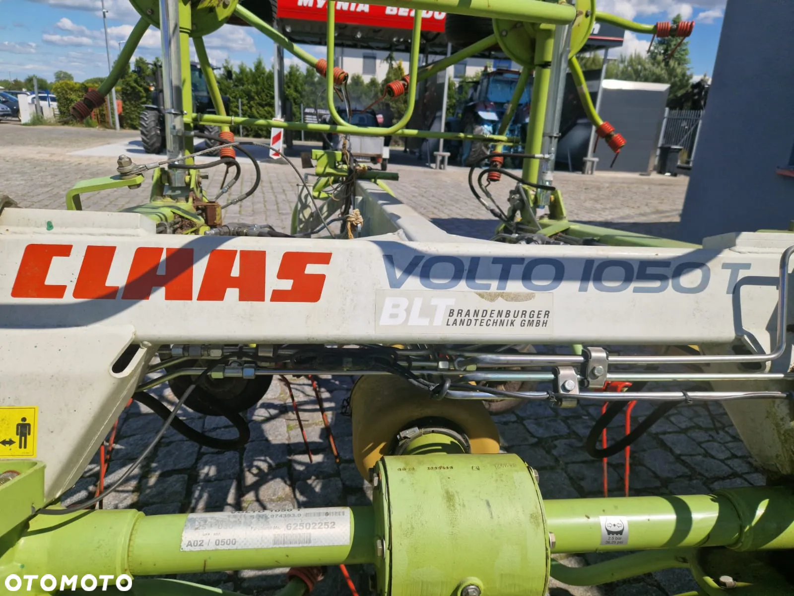 Claas Volto 1050T Przetrząsarka - 17