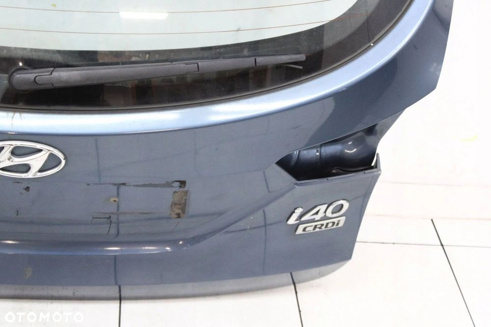 HYUNDAI I40 KOMBI 2016R KLAPA BAGAŻNIKA TYŁ TYLNA YU6 - 6