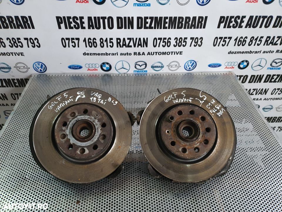 Fuzete Fuzeta Stanga Dreapta VW Golf 5 Variant Jetta 1.9 Tdi 2.0 Tdi Motor BMP BLS - 1