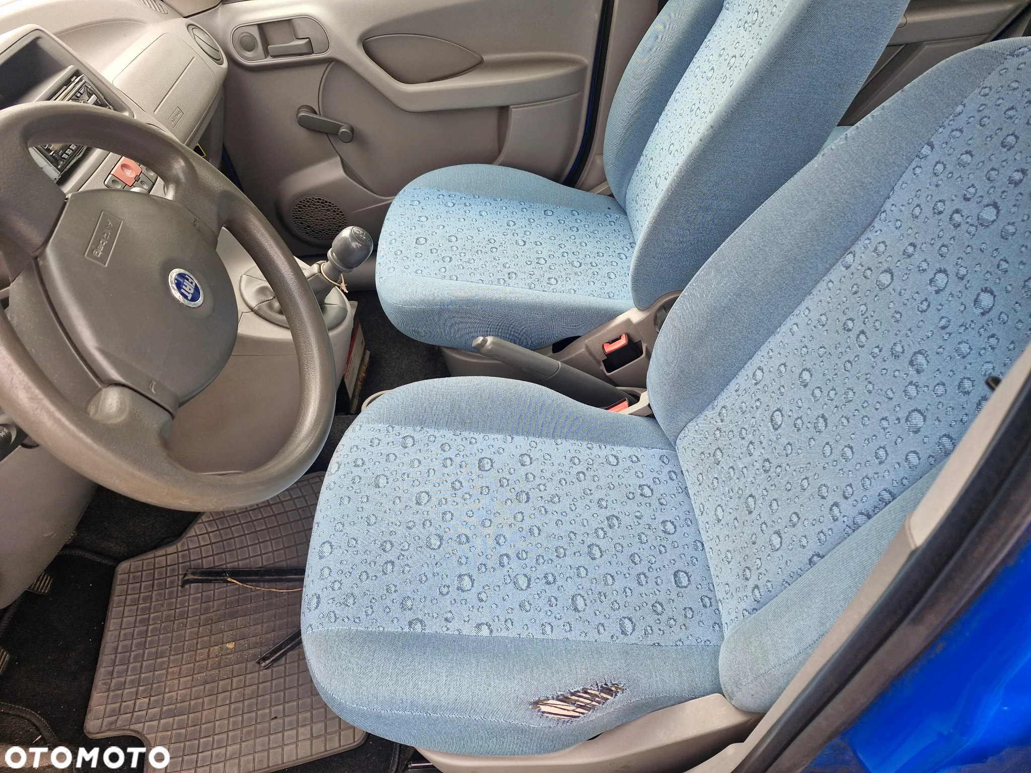 Fiat Panda II maska zderzak klapa szyba lampa drzwi 734/A pojazd na częsci - demontaż - 6