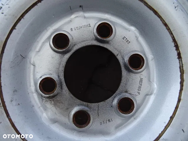 6x130x84 6,5Jx16 ET62 Mercedes Spriner Volkswagen Crafter - 5