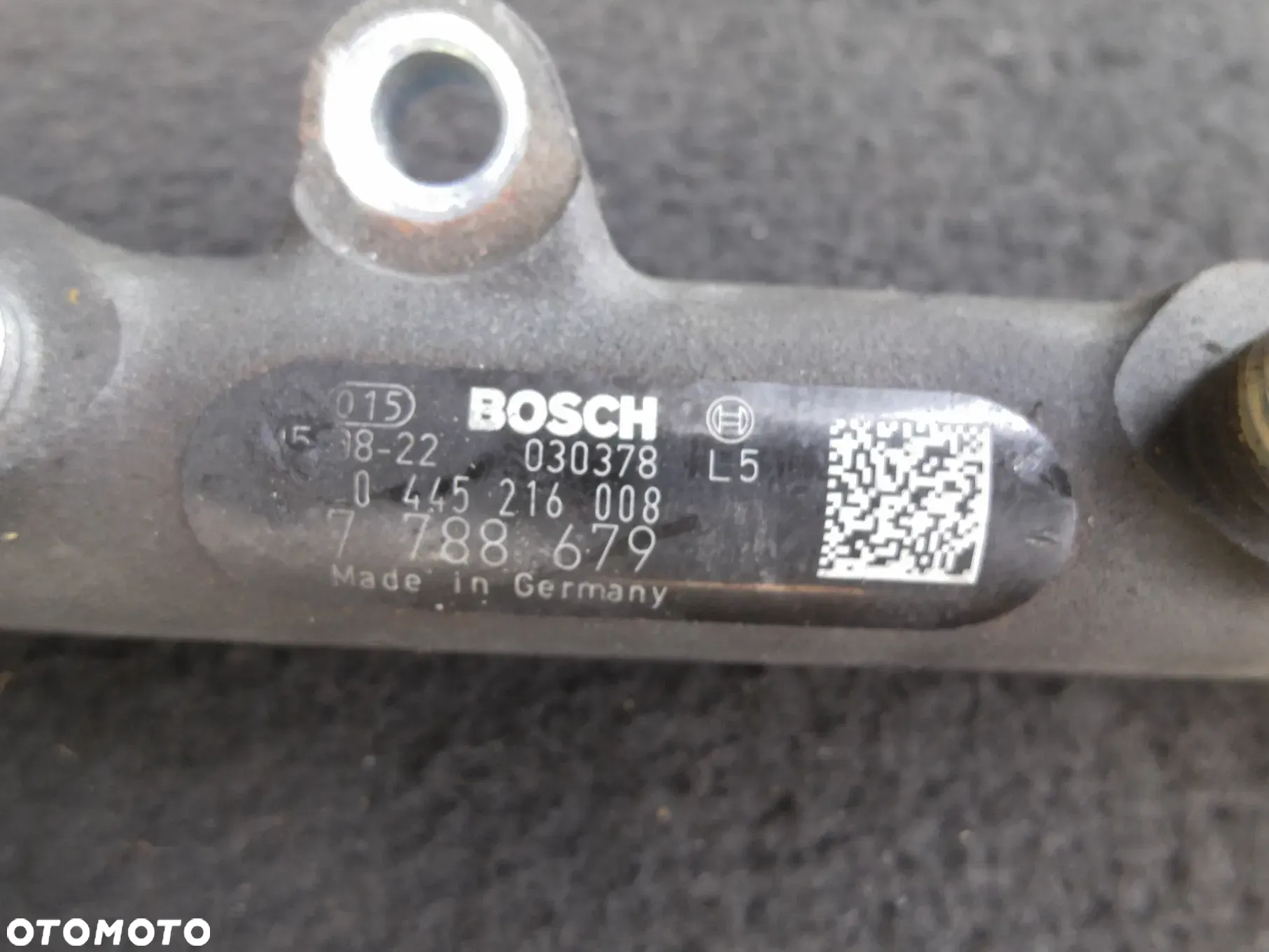 BMW 3.0D E46 E60 E61 E65 X3 X5 LISTWA WTRYSKOWA BOSCH 7788679 0445216008 CZUJNIKI - 3