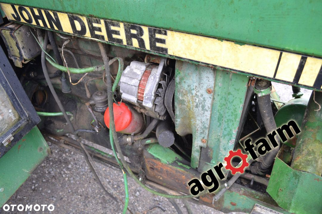 John Deere części 2140 1640 2040 silnik most skrzynia zwolnica piasta zębatka blok głowica oś wał - 3