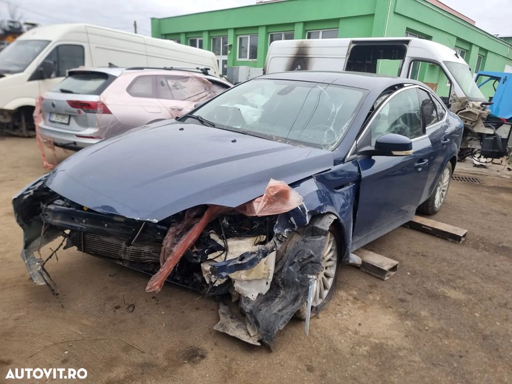 motor fara anexe cutie de viteze  viteza  manuala 6 trepte timonerie turbina pompa inalta injectie kit chit ambreiaj volanta rampa injectoare injector racitor gaze egr clapeta acceleratie etrier calaret fuzeta stanga dreapta fata spate Ford Mondeo MK4 facelift, an 2014, motor 2.0 tdci 140cp cod UFBA, - 2