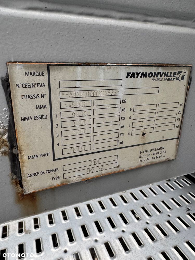 Faymonville SPZ -3A Rozciągana ! - 23