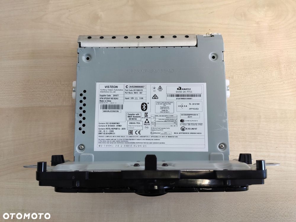 smart 453 fortwo 3 radio usb cd a4539008807 - 4