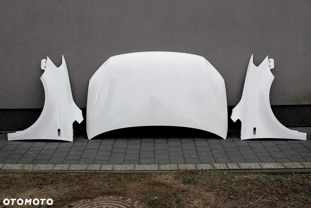 MASKA POKRYWA SILNIKA VW VOLKSWAGEN CADDY 2K LIFT 15-20 KOLOR BIAŁY LB9A - 9