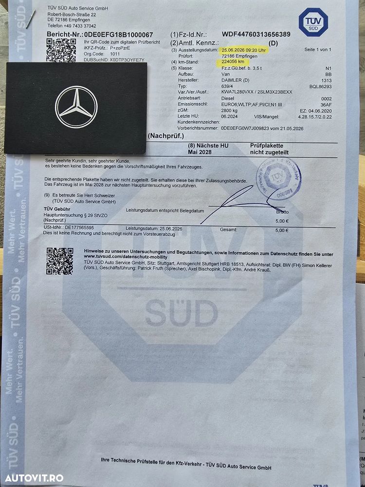 Mercedes-Benz Vito 2.2 CDI LUNG frigorific KERSTNER 0 grade. - 40