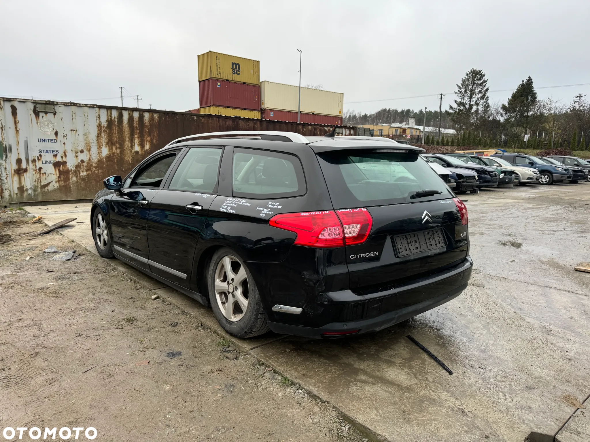 CITROEN C5 III X7 ZDERZAK TYŁ TYLNY KTVD - 21