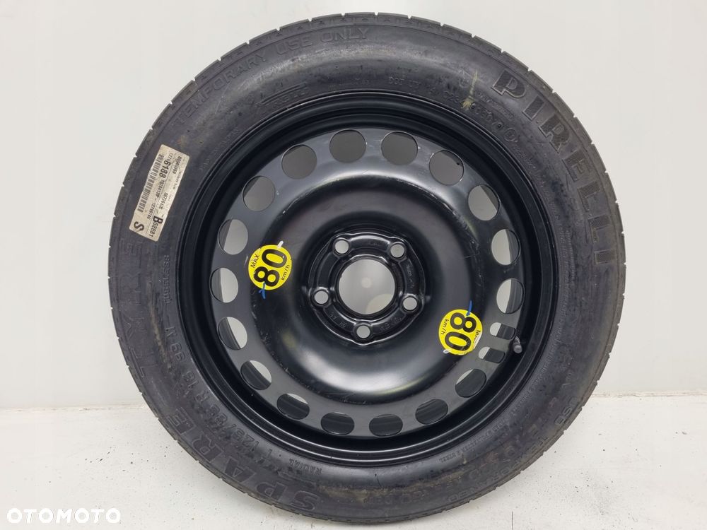KOŁO DOJAZDOWE ZAPASOWE Opel Signum Vectra Astra H 125/85 R16 2160132 5x110 - 2