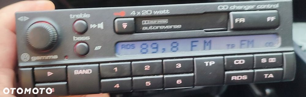 Radio Gamma IV Oryg. Volkswagen Passat B3 Golf III Vw T4 3B0035186A Idealne - 2