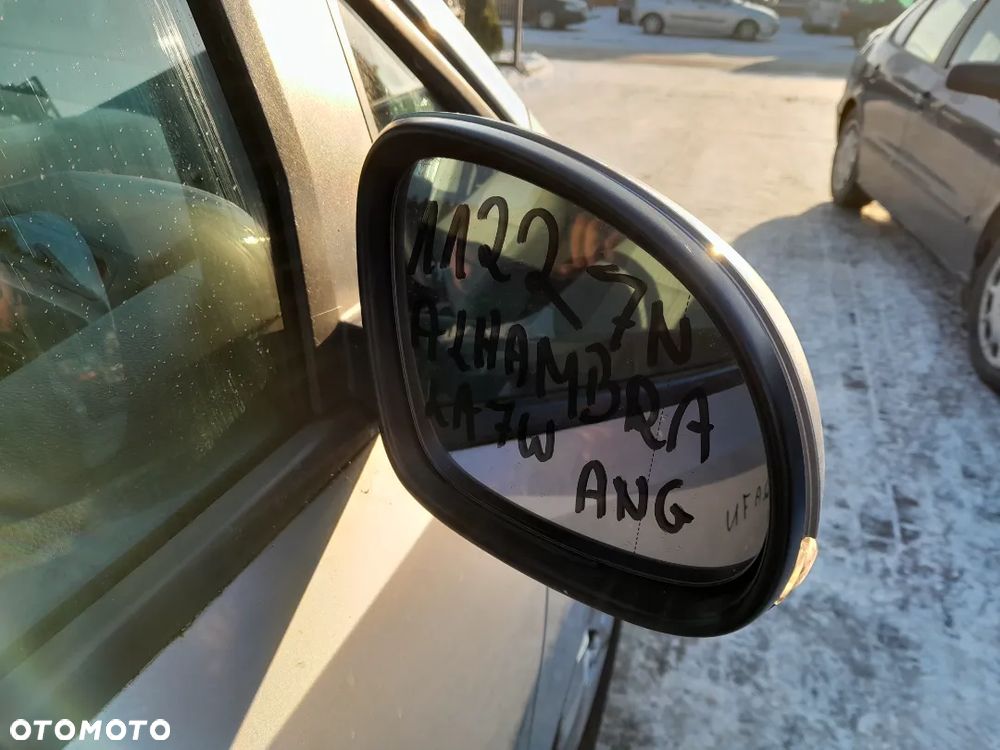 Lusterko Prawe Seat Alhambra 7N LA7W 10- Anglik - 4
