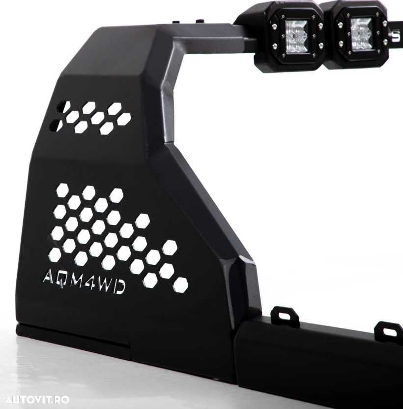 Rollbar cu proiectoare Toyota Hilux 2015+ AQM4WD - 5