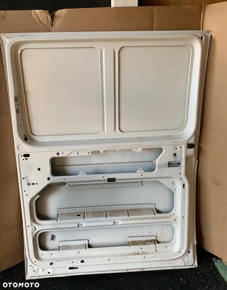Drzwi boczne przesuwne prawe VW T6 T5 pełne białe - 13