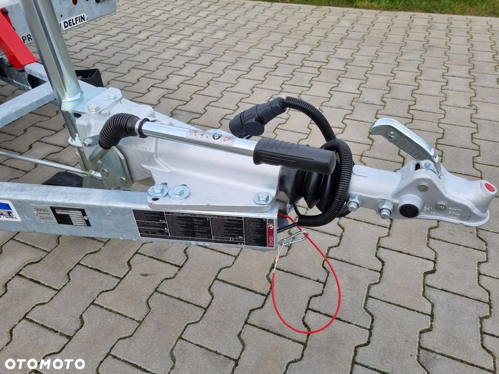 TA-NO Scorpio 55 PREMIUM laweta 3 osiowa 5.5m 3500kg DMC najazdy niski załadunek - 16