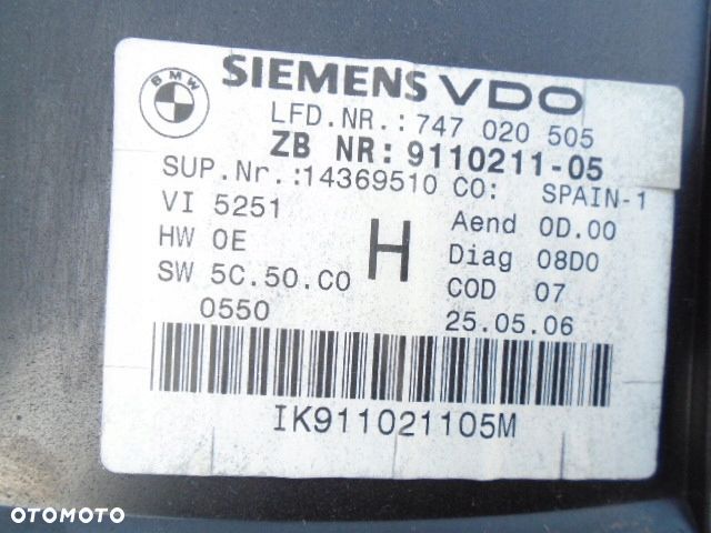 licznik zegary bmw e90 e91 323i 325i 330i automat - 2