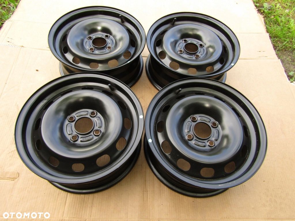 4x Felgi 15 Ford B-MAX Fiesta MK7 Ecosport Transit Courier + czujniki TPMS - 1