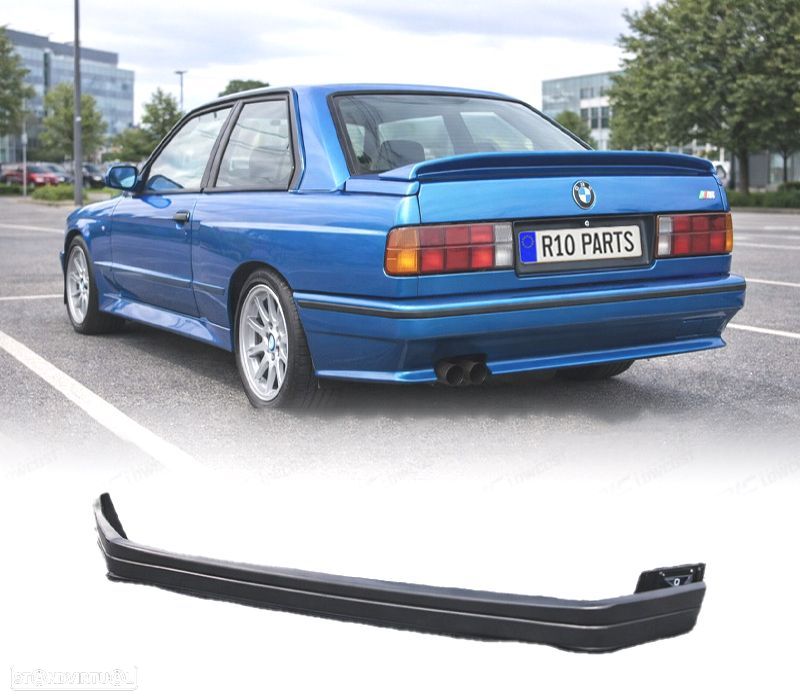 PARÁ-CHOQUES TRASEIRO BMW E30 82-94 LOOK M TECH 2 ABS - 1