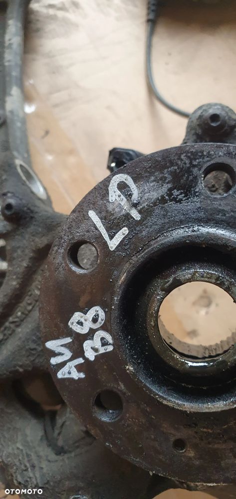 Zwrotnica piasta lewy przód przednia lewa wahacze wahacz Audi A4 B8 4G0407241C - 8
