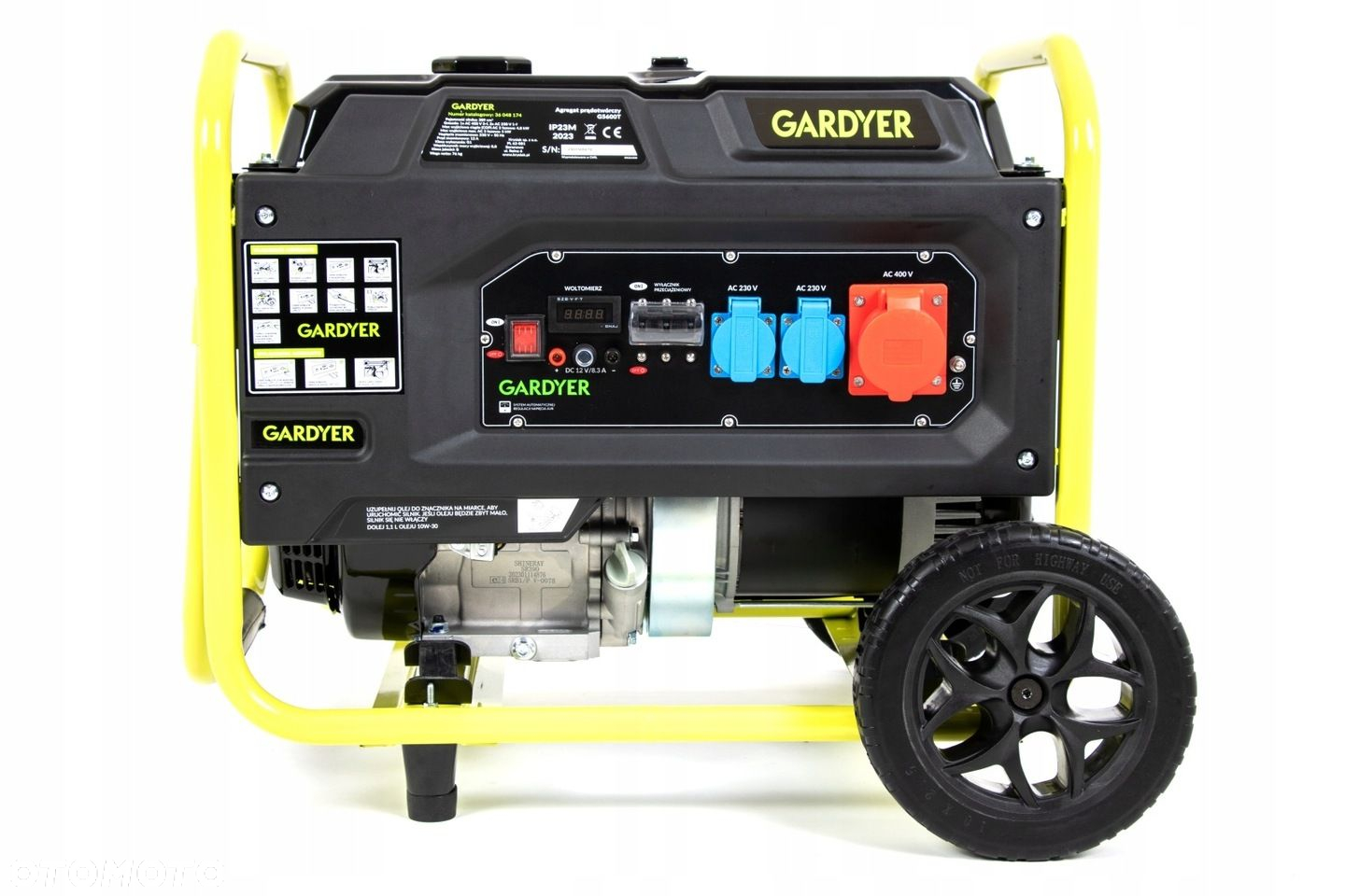 AGREGAT SHT5600 PRĄDOTWÓRCZY TRÓJFAZOWY 5000W GARDYER G5600T GENERATOR - 3