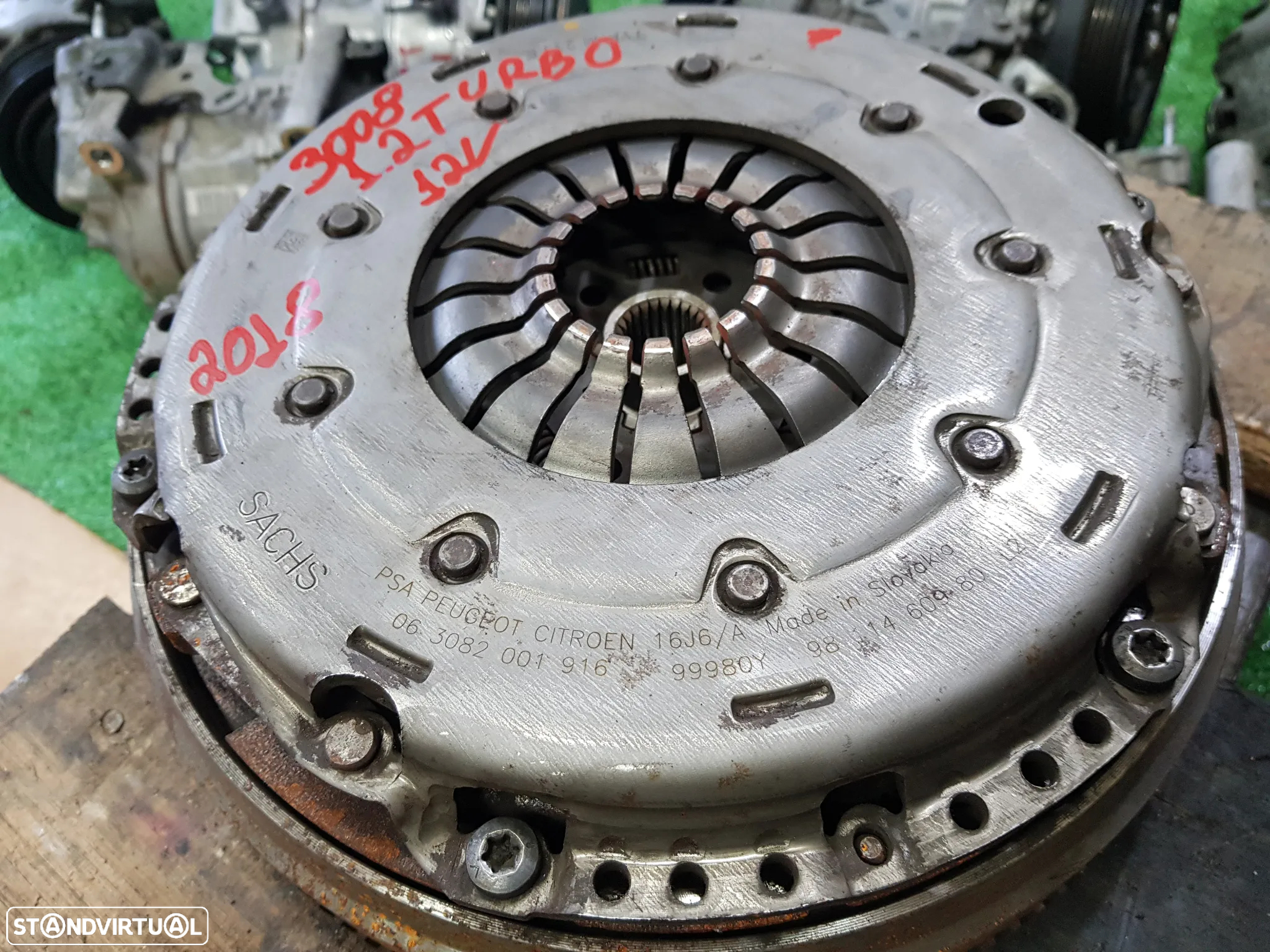 Volante do motor Bimassa Peugeot Citroen 1.2 12V Turbo Peugeot 208 308 3008 5008 2008 ds3 c3 c4 c1 - 2