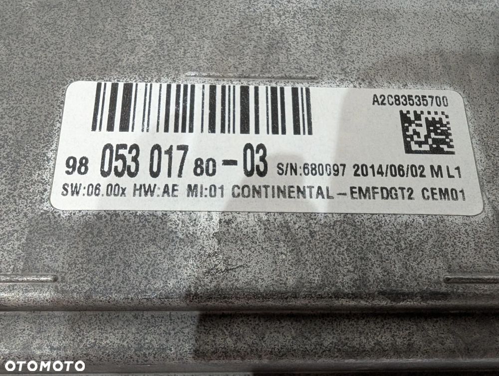 PEUGEOT 208 2008 RADIO NAWIGACJA 9805301780 9806729580 - 6