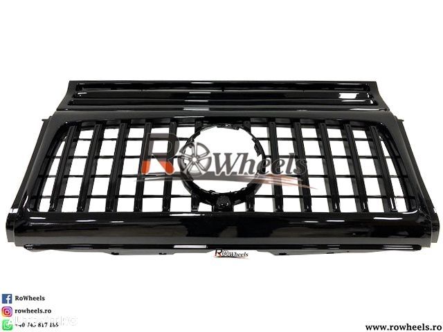 Grila Mercedes Benz G class W463 Model GTR glos black 1990-2017 - 1