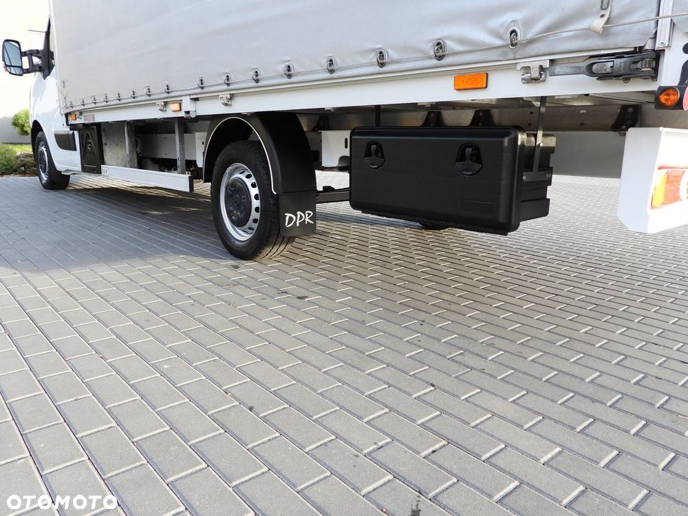 Renault MASTER PLANDEKA 10 PALET WEBASTO TEMPOMAT LEDY PNEUMATYKA KLIMATYZACJA  165KM - 17