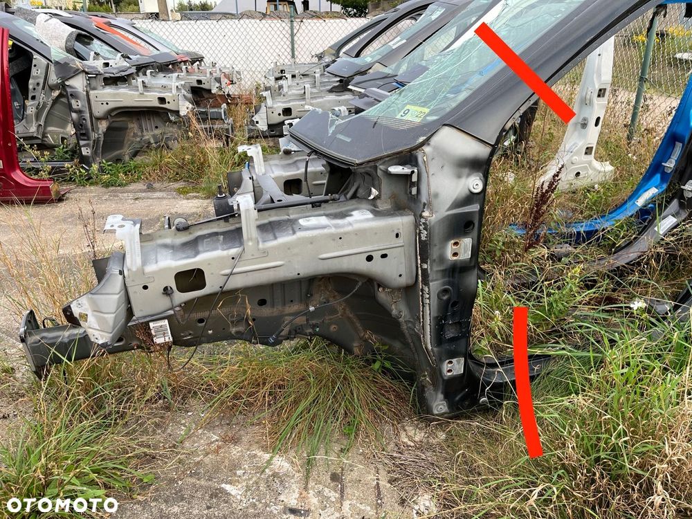 ćwiartka lewa przód przednia podłużnica fartuch JEEP CHEROKEE KL 2014-2018