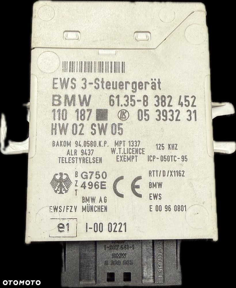 BMW E39 MODUŁ EWS - 1