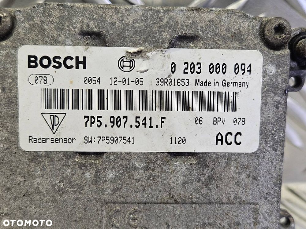 PORSCHE CAYENNE II 10-17R RADAR SENSOR DISTRONIC ACC 7P5907541F 7P5907541 F - 3